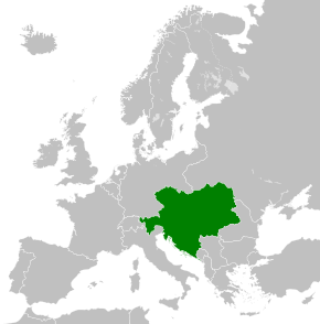 1914年的奧匈帝國