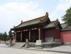 朔州崇福寺，始建於唐朝並存有金代殿宇