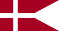 Orlogsflag 军舰旗 比例: 56:107
