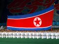 2008年朝鲜团体操《阿里郎》中展示国旗