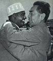 1964年2月4日 中国完成索马里访问 周恩来与舍马克总理告别