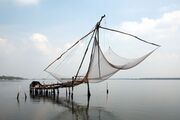 拍攝於印度科契的中國漁網