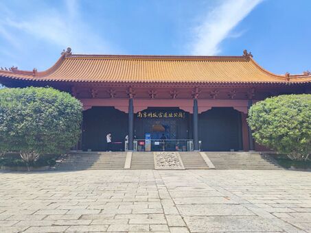 2022年8月，江苏南京明故宫遗址公园正门