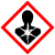 《全球化學品統一分類和標籤制度》（簡稱「GHS」）中對人體有害物質的標籤圖案