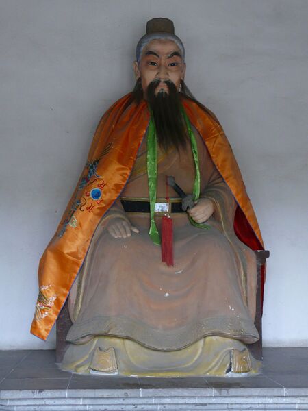 File:Suzhou - Statue of Wu Zixu at Pan Men.jpg
