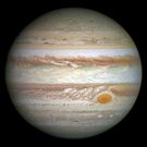 木星及缩小的大红斑