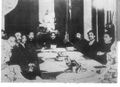1912年1月，孙中山与中华民国临时政府各部长