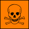 Hazard symbol: toxic