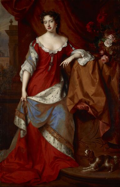 File:Willem Wissing and Jan van der Vaardt - Queen Anne, when Princess of Denmark, 1665 – 1714 - Google Art Project.jpg