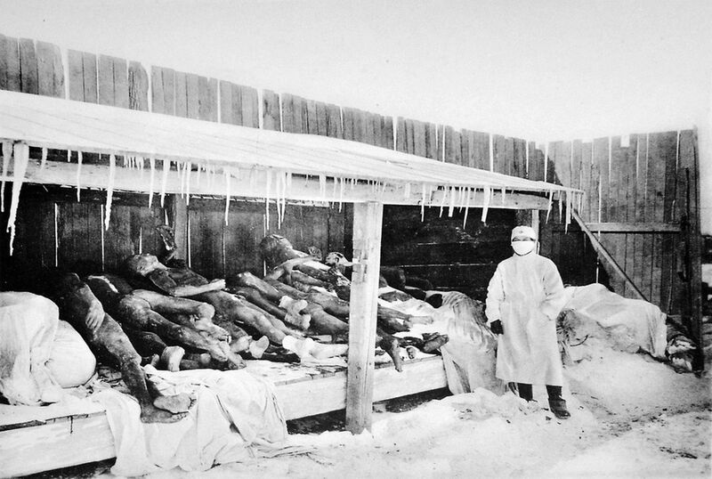 File:Picture of Manchurian Plague victims in 1910 -1911.jpg