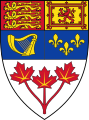在加拿大使用的盾徽