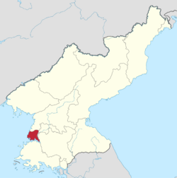 南浦市位置圖