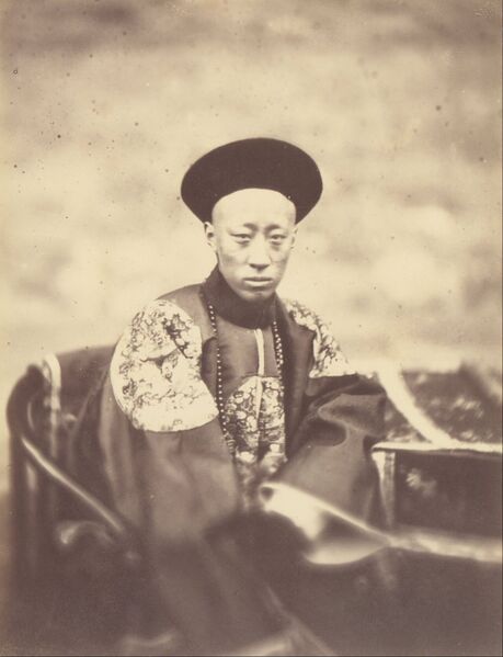 File:Felice Beato (British, born Italy - Portrait of Prince Kung, Brother of the Emperor of China, Who Signed the Treaty - Google Art Project.jpg