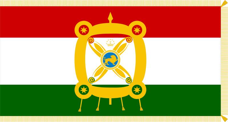 File:Flag of the President of Tajikistan.svg