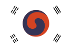 朝鮮國國旗 （1882年－1888年）