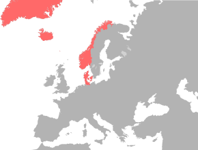 约1780年的丹麦－挪威