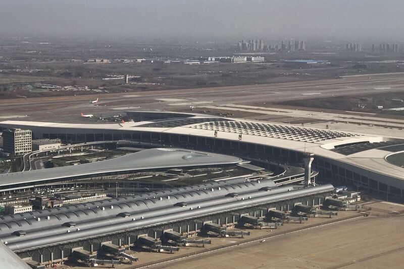 File:Aerial View of Zhengzhou Xinzheng Airport.jpg