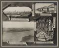 松花江橋上的東清鐵路，攝於1903-1919年間，照片俄英中三語。