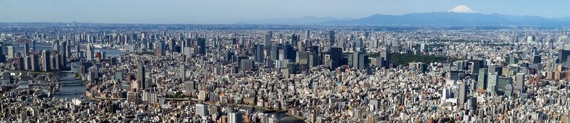 File:Tokyo from the top of the SkyTree (cropped).JPG