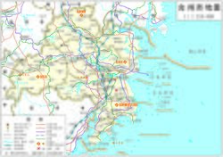 台州市地图