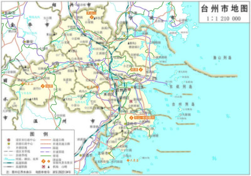 File:台州市全要素地图满幅.jpg