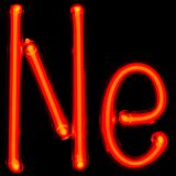 字母Ne形狀的氣體橙光放電燈管