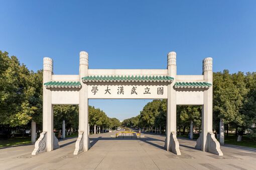 2021年1月，武漢大學正門新牌坊