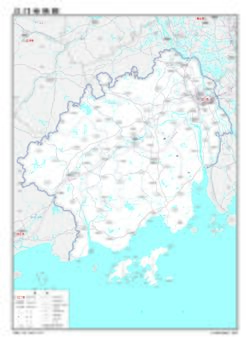 江門市地圖