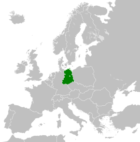 東德的領土範圍（1957年－1990年）