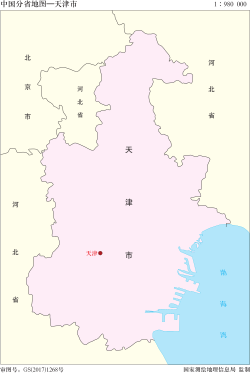 中国分省地图——天津市.svg