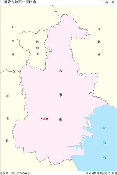 File:中国分省地图——天津市.svg