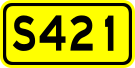 File:China Provincial Highway S421.svg