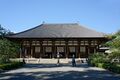 唐招提寺的金堂，位于奈良县奈良市，建造于8世纪