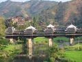柳州三江縣的程陽風雨橋