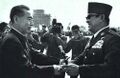 1964年11月4日 印尼总统苏加诺访华与周恩来会面