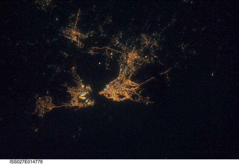File:Urban Area of Qingdao at Night.jpg