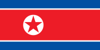 1948年北朝鮮人民委員會曾使用的旗幟