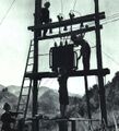 1964年 广东连南瑶族自治县 安装变电器