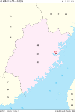 中国分省地图——福建省.svg