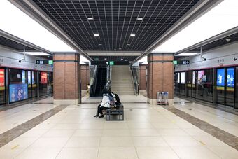 月台（2021年10月摄）