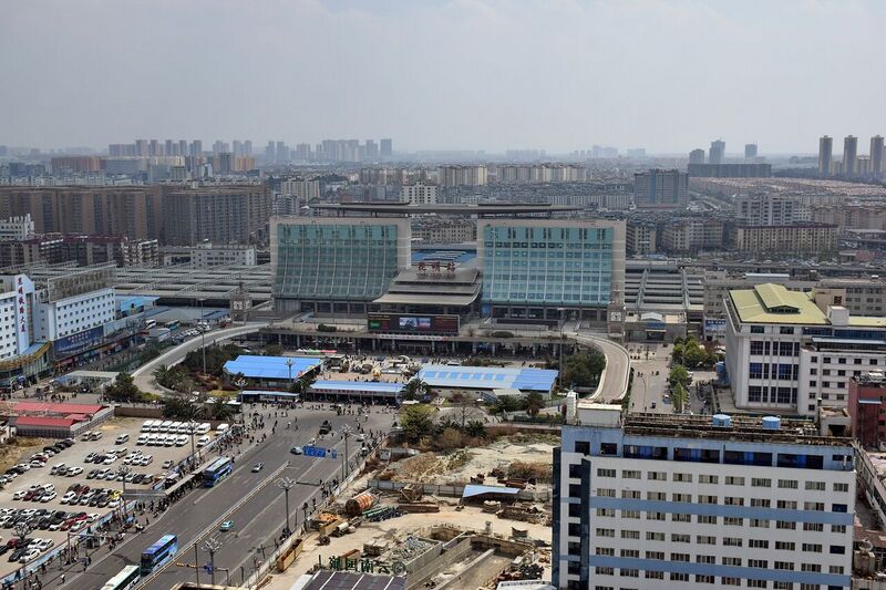 File:Kunming Railway Station Aerial view.jpg