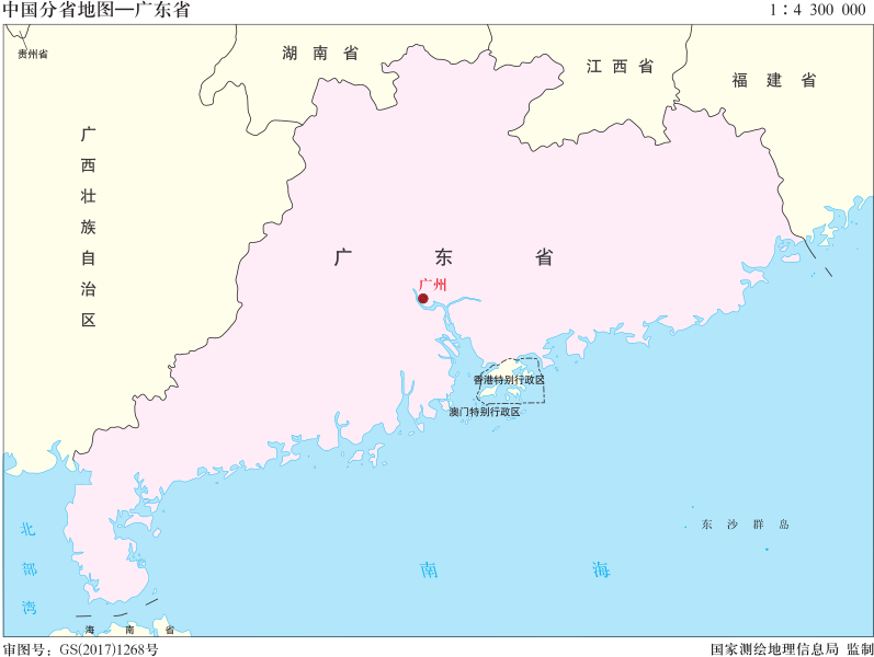File:中国分省地图——广东省.svg