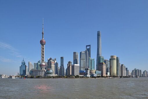 2016年，上海浦東新區陸家嘴金融貿易區