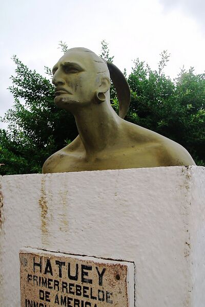 File:Hatuey monument, Baracoa, Cuba.JPG