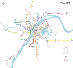 Wuhan Metro System Map zh.svg