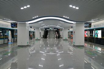 拱宸桥东站站台