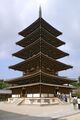 日本奈良法隆寺的五重塔