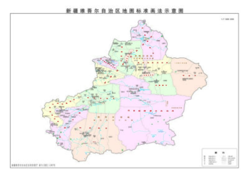 File:新疆维吾尔自治区地图（普染版）.jpg