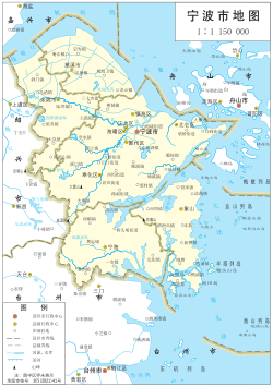 宁波市地理位置