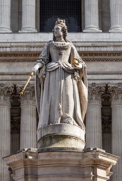 File:Anne of Great Britain, St Paul's Cathedral, London, England, GB, IMG 5190 edit.jpg
